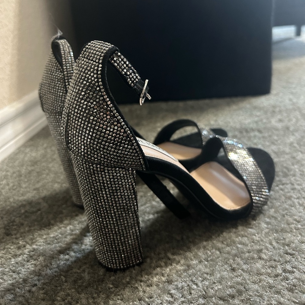 Steve Madden Rhinestone Heels - Picture 2 of 3